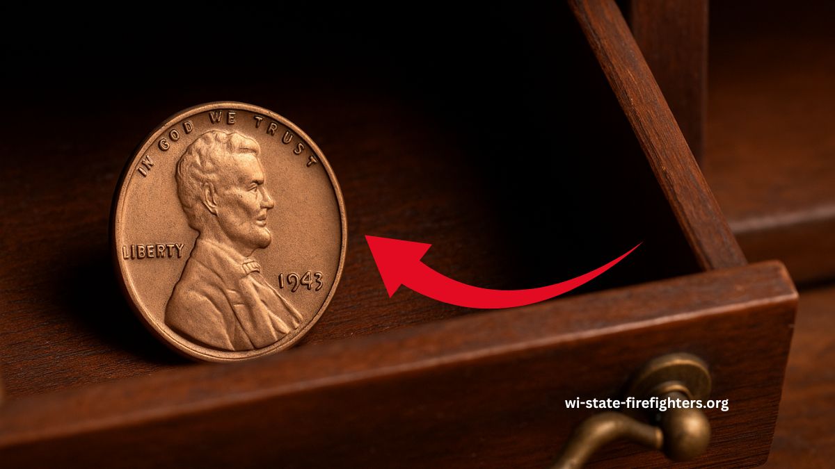 $22,000 1943 Copper Penny Found Inside An Old Desk Drawer