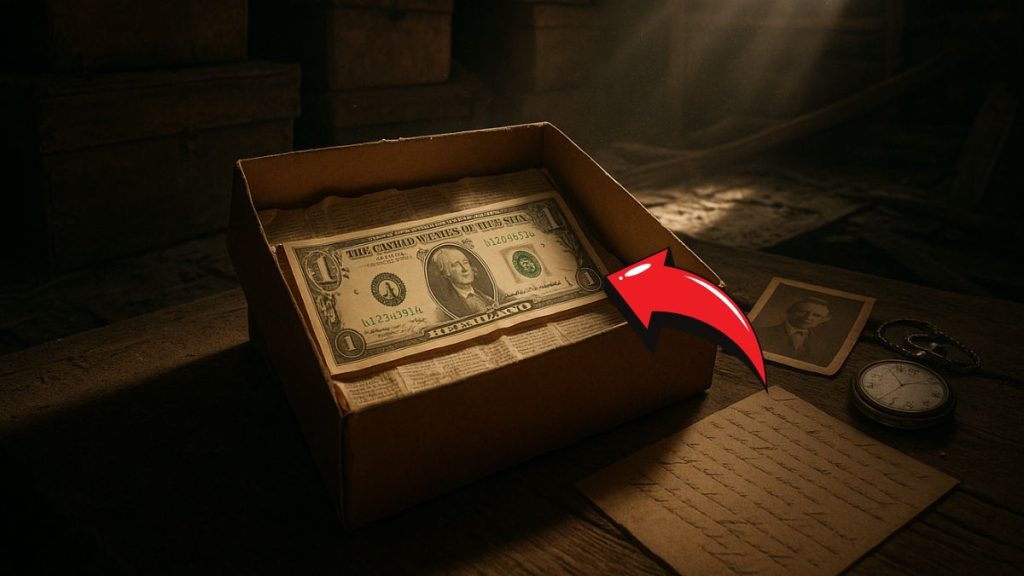1969 $1 Bill Found in Attic With Palindrome Serial Just Set Auction Record