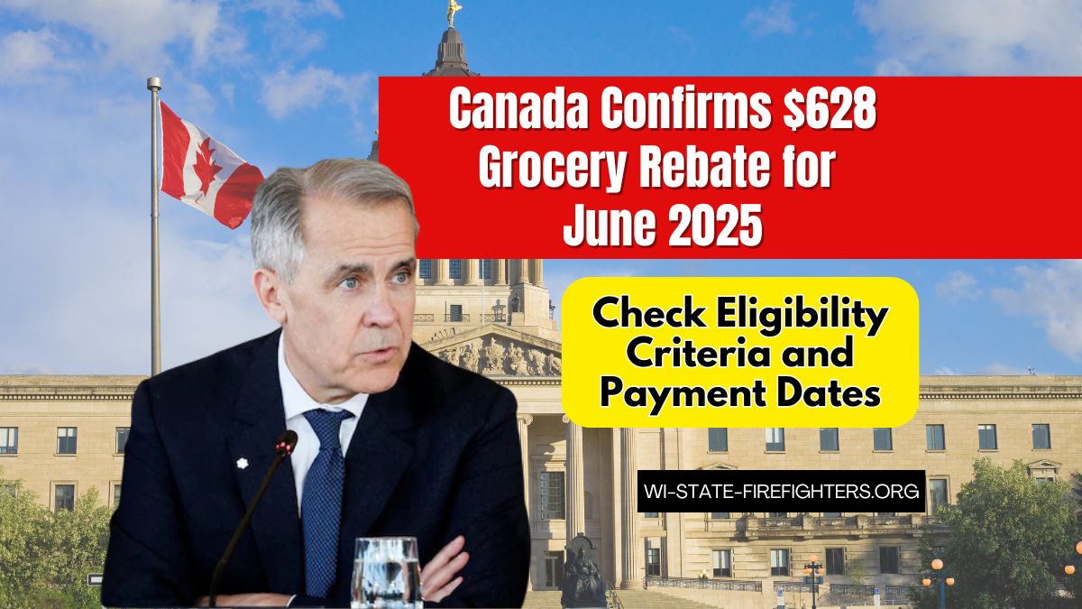 Canada Confirms $628 Grocery Rebate for June 2025 – Check Eligibility Criteria and Payment Dates