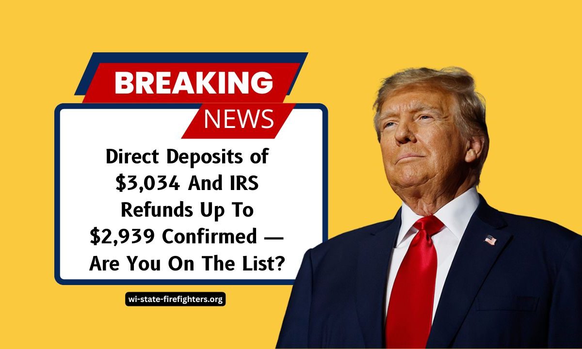 Direct Deposits of $3,034 And IRS Refunds Up To $2,939 Confirmed — Are You On The List?