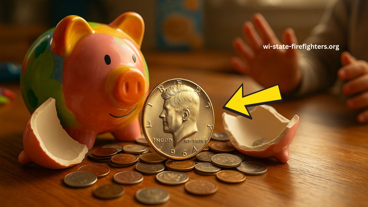 Million-Dollar Kennedy Coin Discovered In Child’s Piggy Bank – A Hidden Treasure No One Saw Coming!