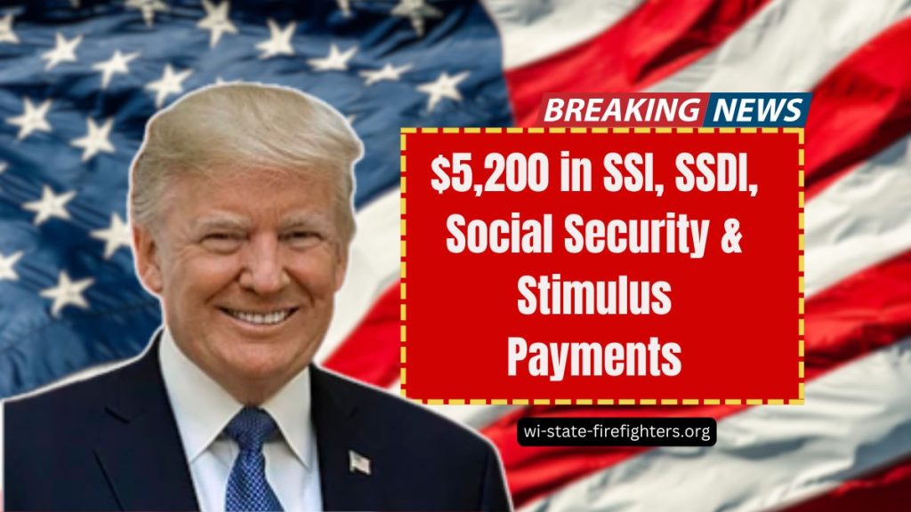 $5,200 in SSI, SSDI, Social Security & Stimulus Payments- Who Qualifies For The 2025 Boost?