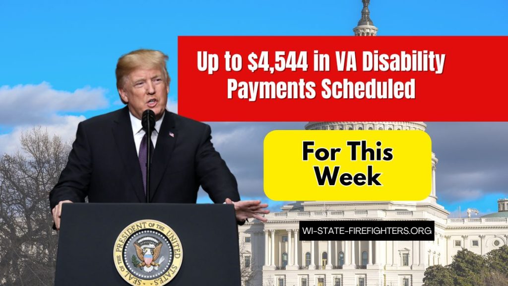Up to $4,544 in VA Disability Payments Scheduled for This Week